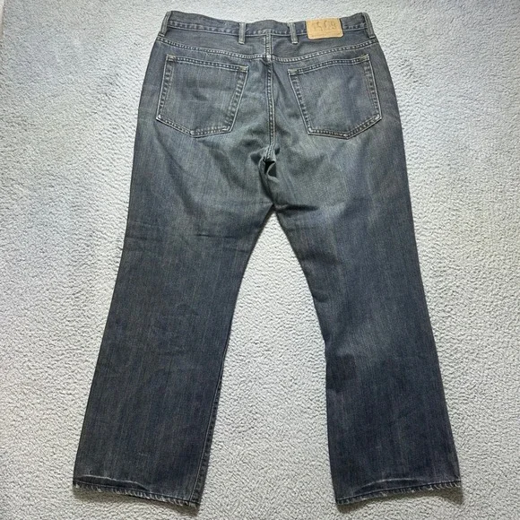 GAP Jeans Loose Straight Fit Mens Dark Blue Denim Pants Size 36x32 RN 54023 - Picture 3 of 11